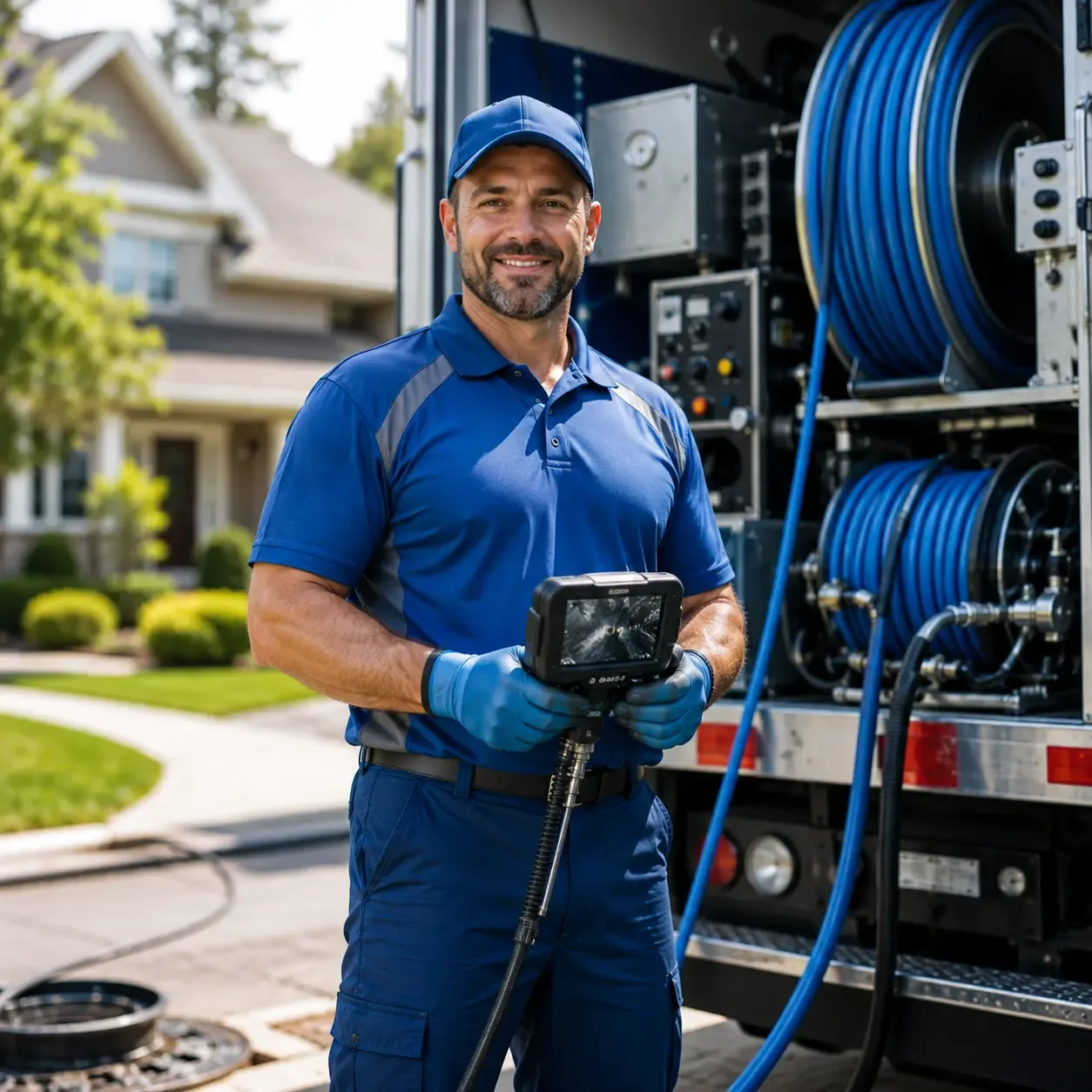 Local outdoor drain cleaning specialists in North Scituate, RI